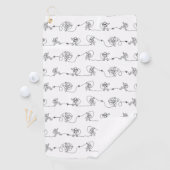 Astronaut Golf Towel Golfhanddoek (Insitu)