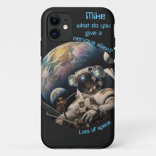 Astronaut Grap Astronaut Grappen Personaliseerbaar Case-Mate iPhone Case