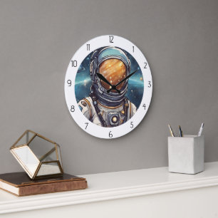 ASTRONAUT GROTE KLOK