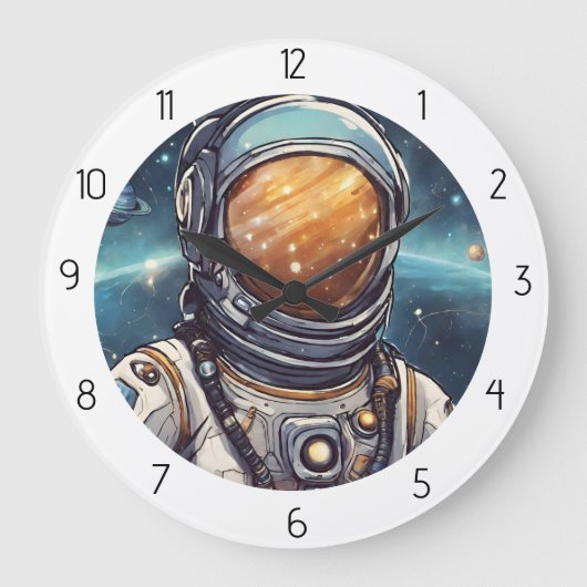 ASTRONAUT GROTE KLOK (Voorkant)