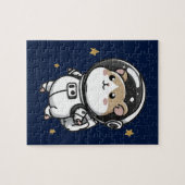 Astronaut Hamster Legpuzzel (Horizontaal)