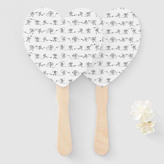Astronaut Hand Fan Handwaaier (Voorkant en achterkant)