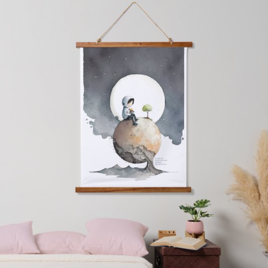 Astronaut Hangend Wandkleed (Slaapkamer)