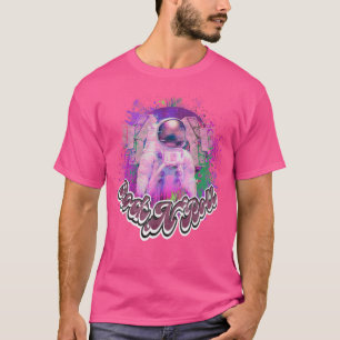 Astronaut Heavy Punks not Dead Gothic Tattoo Rock T-shirt