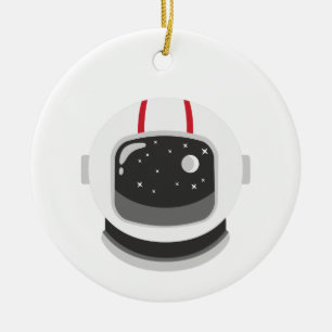 Astronaut Helmet Keramisch Ornament