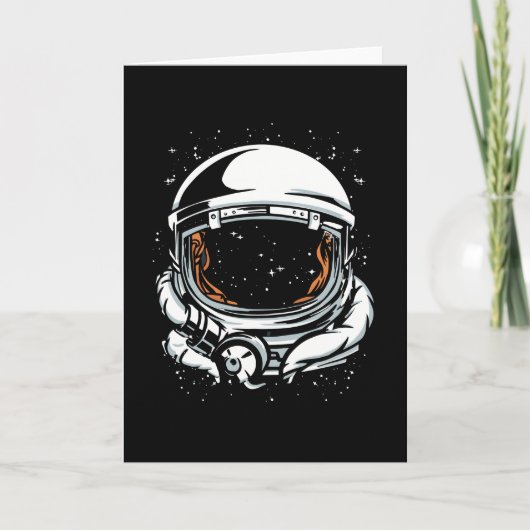 ASTRONAUT HELMET-RUIMTE KAART (Voorkant)