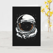 ASTRONAUT HELMET-RUIMTE KAART (Gele Bloem)