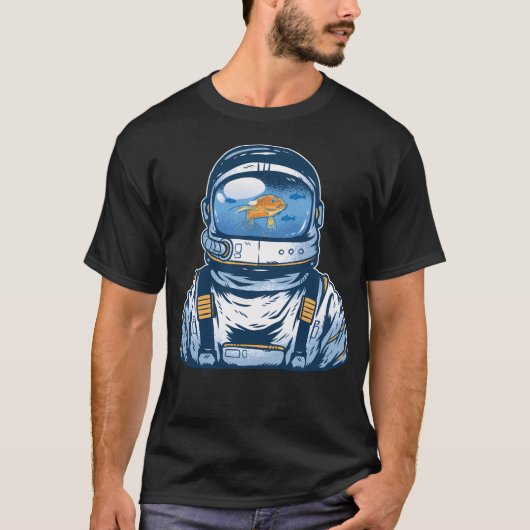 Astronaut Helmet T-shirt (Voorkant)