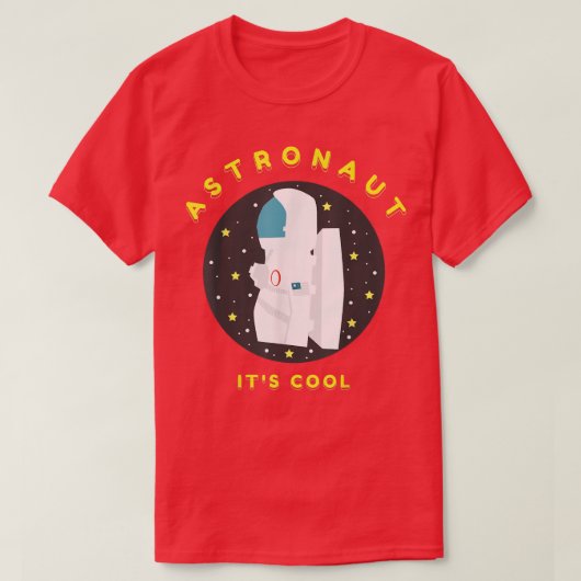 ASTRONAUT het is cool T-shirt (Design voorkant)