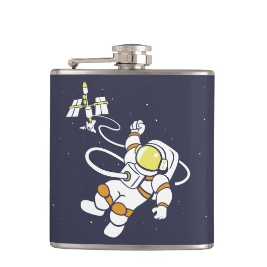 Astronaut Heupfles (Voorkant)