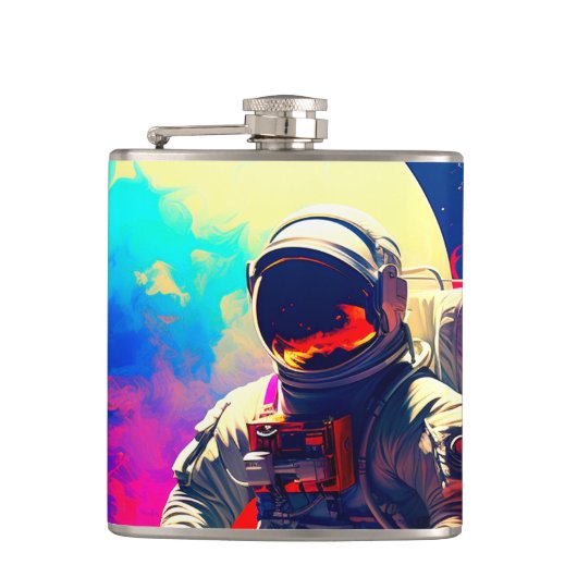 Astronaut Heupfles (Voorkant)