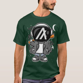 Astronaut Hiphop Algorand ALGO Coin to the Moon Cr T-shirt