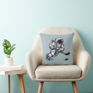Astronaut Hockey Kussen