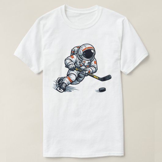 Astronaut Hockey T-shirt (Design voorkant)