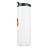 Astronaut Holding Planet Balloons Solar System Thermosbeker (Geroteerd rechts)