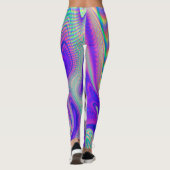 Astronaut Holographic Iridescent Space Leggings (Achterkant)