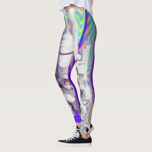 Astronaut Holographic Iridescent Space Leggings (Links)