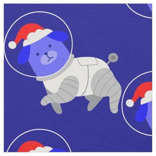 Astronaut hond Lelijke Kerstman Stof (Close Up)