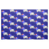 Astronaut hond Lelijke Kerstman Stof (Fat Quarter)