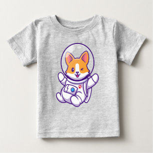 Astronaut hond Schattige hondenontwerp