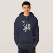 Astronaut Hoodie (Voorkant volledig)