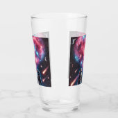 Astronaut houdt van Galaxy Glass Cup Glas (Links)