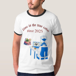 Astronaut Hourglass Head - Grappige Ruimtegamer Co T-shirt