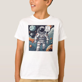 Astronaut Houston, we zijn jarig! T-shirt