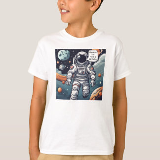 Astronaut Houston, we zijn jarig! T-shirt