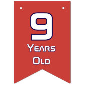 Astronaut Houston, we zijn jarig! Vlaggetjes (Derde vlag)