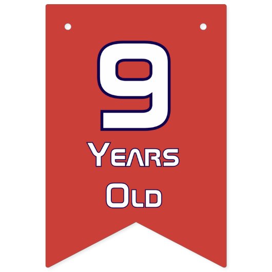 Astronaut Houston, we zijn jarig! Vlaggetjes (Derde vlag)