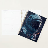 Astronaut in de diepte planner (Display)