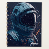 Astronaut in de diepte planner (Voorkant)