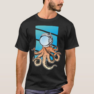 Astronaut in de oceaan - Blauw Zee - Astronaut Hel T-shirt