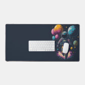Astronaut in de ruimte bureaumat (Keyboard & Muis)
