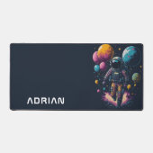 Astronaut in de ruimte bureaumat (Voorkant)