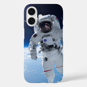 Astronaut in de ruimte iPhone 16 hoesje