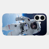 Astronaut in de ruimte Case-Mate iPhone case (Achterkant (horizontaal))
