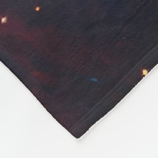 Astronaut in de ruimte fleece deken (Hoek)