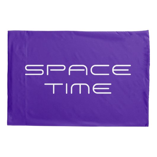 Astronaut in de ruimte - kettingkunst - wit en Paa Kussensloop (Achterkant)