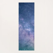 Astronaut in de ruimte met maanballonkosmossterren yogamat (Achterkant)