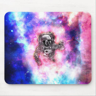 Astronaut in de ruimte muismat