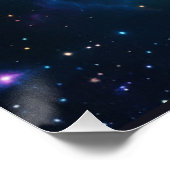 Astronaut in de ruimte perfect poster (Hoek)