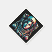 Astronaut in de ruimte! servet (Hoek)