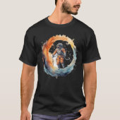Astronaut in de ruimte t-shirt (Voorkant)