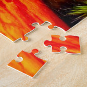 Astronaut in Herfst puzzel (Zijkant)