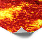 Astronaut in het zonnestelsel poster (Hoek)