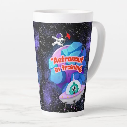 ASTRONAUT IN OPLEIDING LATTE MOK (Rechterhoek)