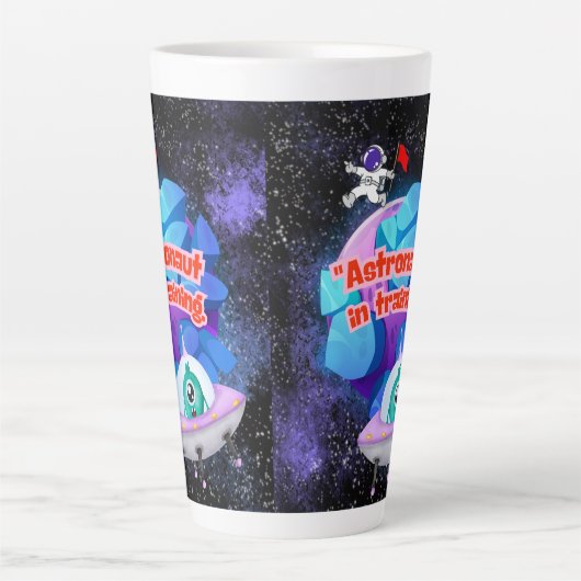 ASTRONAUT IN OPLEIDING LATTE MOK (Voorkant)