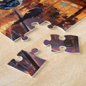 astronaut in Parijs Legpuzzel (Zijkant)